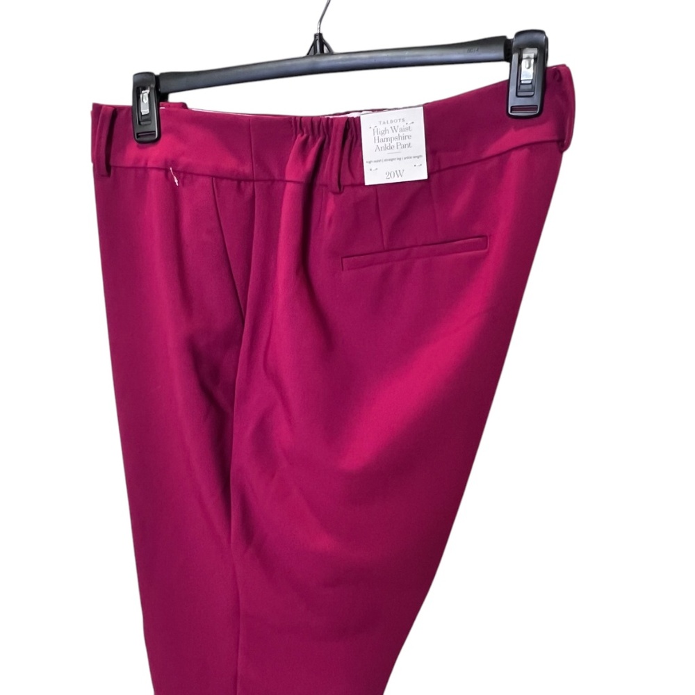 Talbots High Waist Hampshire Snkle Pants Women's NWTs - Picture 5 of 13